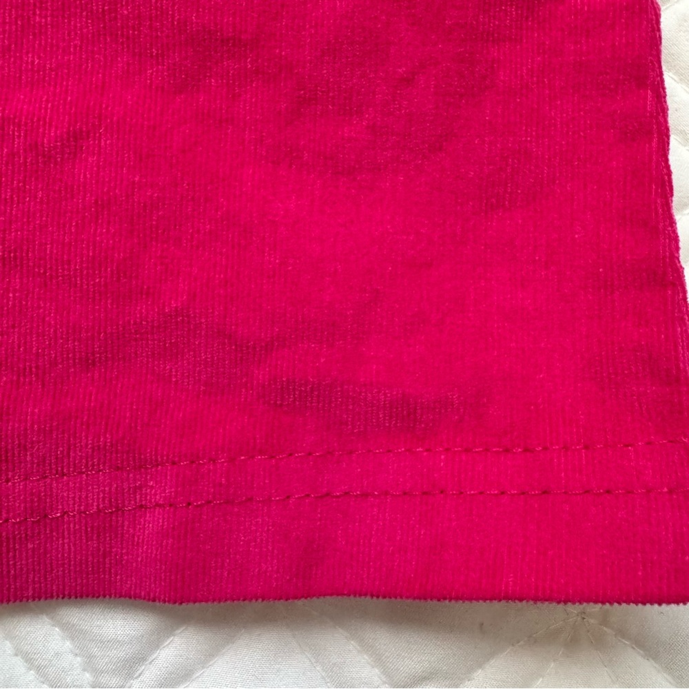 CWD Kids Pink Corduroy Sleeveless Pullover Jumper Dress Rainbow Heart Pocket 6x - Picture 12 of 12